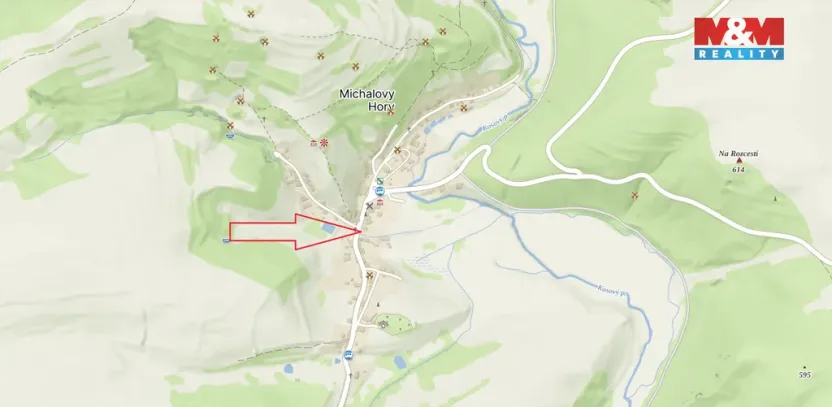 Prodej pozemku pro bydlení, Chodová Planá - Michalovy Hory, 1740 m2