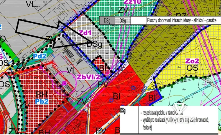 Prodej komerčního pozemku, Hlinsko, 3430 m2