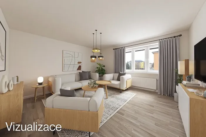 Prodej bytu 3+1, Bystřice, U Stadionu, 58 m2