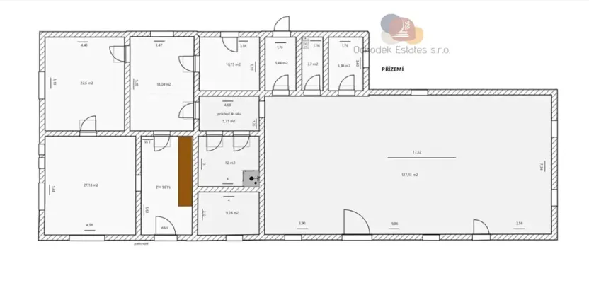 Prodej ubytování, Petrovice u Karviné, 993 m2