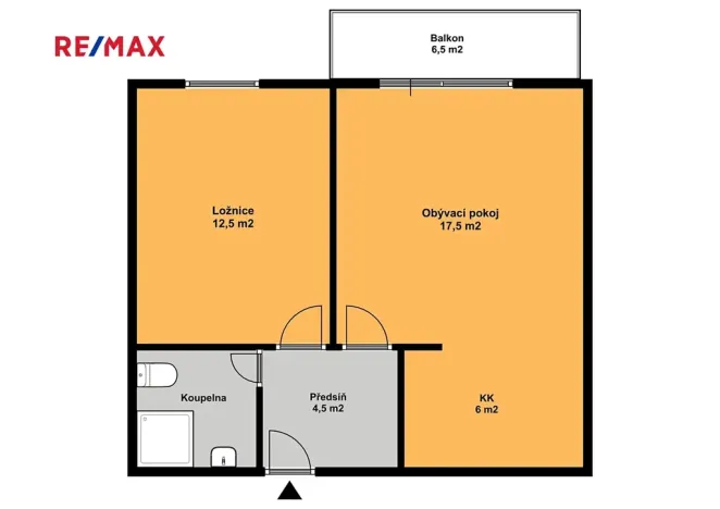 Prodej bytu 2+kk, Praha - Libeň, Podvinný mlýn, 45 m2