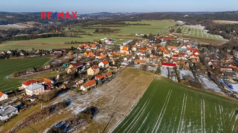 Prodej pozemku pro bydlení, Hrusice, 1185 m2