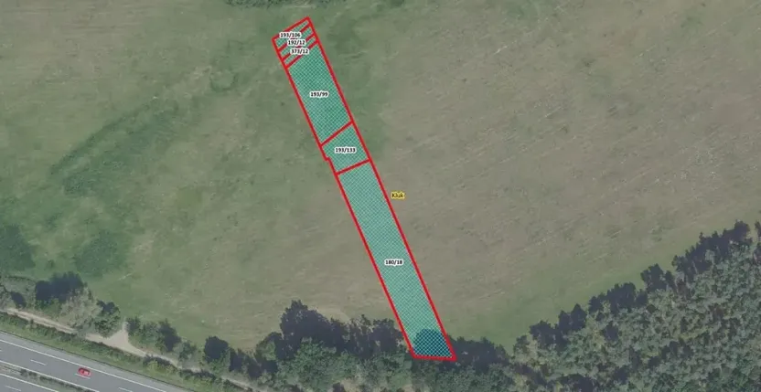 Prodej louky, Poděbrady, 2079 m2