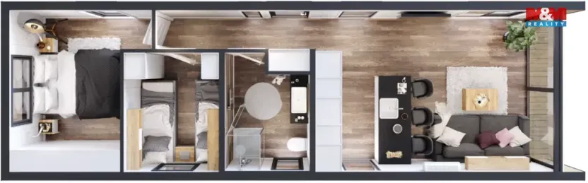 Prodej mobilheimu, Sezemice, Havlíčkova, 57 m2