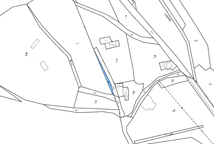 Prodej pozemku, Luby, 528 m2