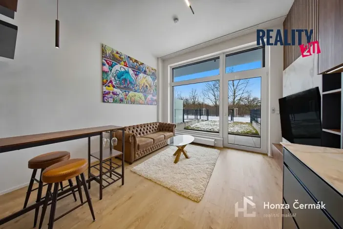 Pronájem bytu 1+kk, Brno, 35 m2