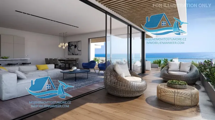 Prodej bytu 3+1, Trikomo, Kypr, 100 m2