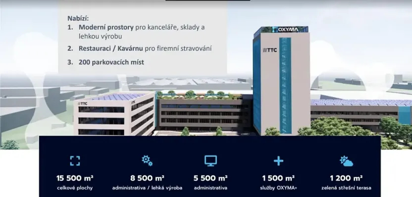 Pronájem kanceláře, Praha - Malešice, Sazečská, 1000 m2