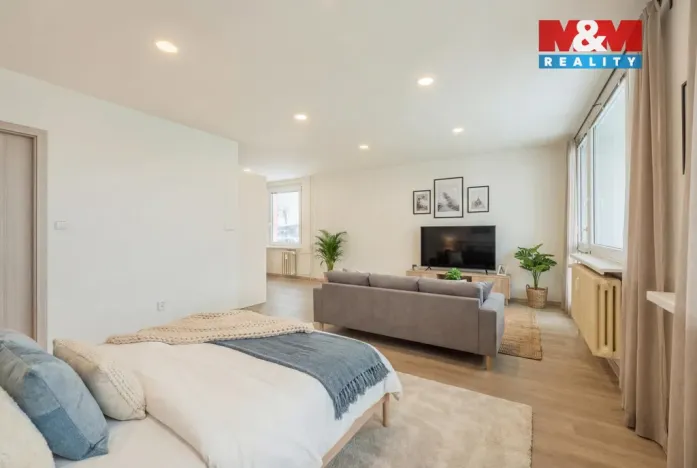 Prodej bytu 1+kk, Kladno, Štechova, 49 m2