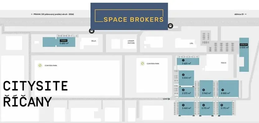 Pronájem obchodního prostoru, Říčany, 500 m2