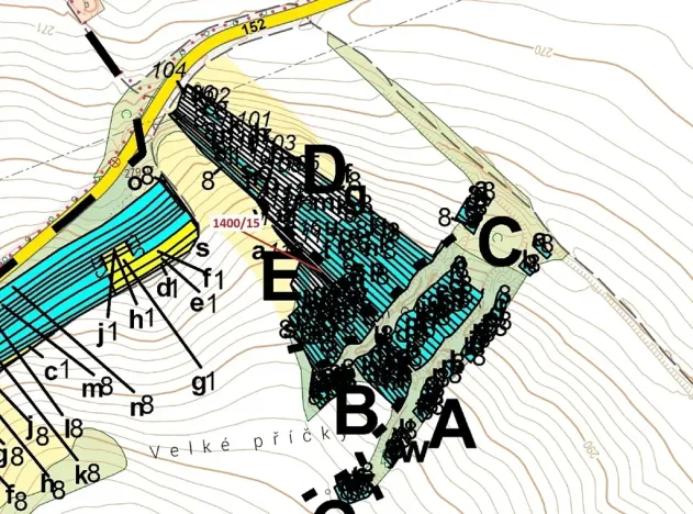 Dražba lesa, Ivančice, 255 m2