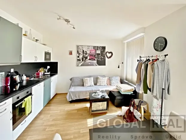 Pronájem bytu 2+kk, Brno, Tkalcovská, 42 m2