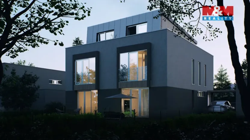 Prodej domu na klíč, Praha - Horní Počernice, Na Bačálkách, 130 m2