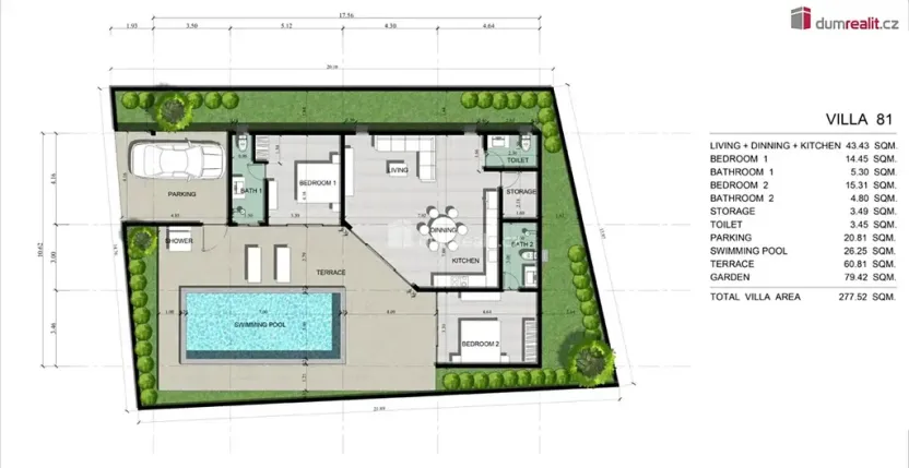 Prodej vily, Ko Samui, Thajsko, 98 m2
