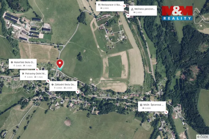 Prodej pozemku pro bydlení, Dolní Moravice, 1576 m2