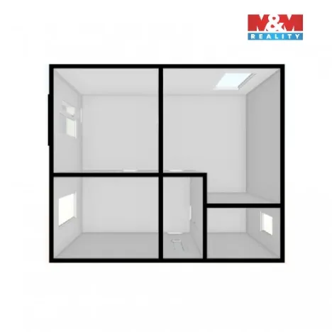 Prodej bytu 2+1, Ostrov, Myslbekova, 63 m2