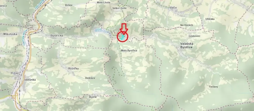 Prodej lesa, Malá Bystřice, 54751 m2