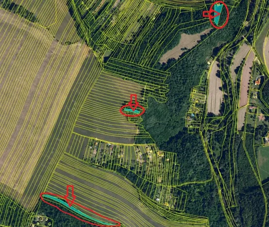 Prodej podílu lesa, Ivančice, 2330 m2