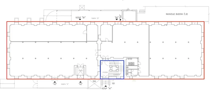 Pronájem obchodního prostoru, Šternberk, Nádražní, 726 m2