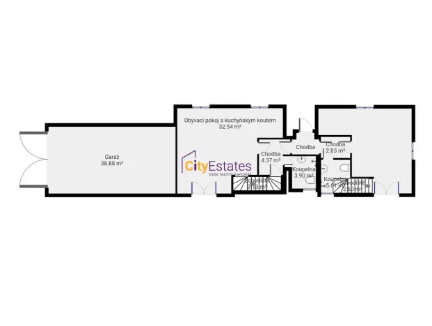 Prodej bytu 3+kk, Horní Bečva, 84 m2