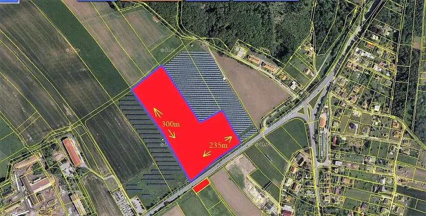 Prodej komerčního pozemku, Krmelín, 40417 m2