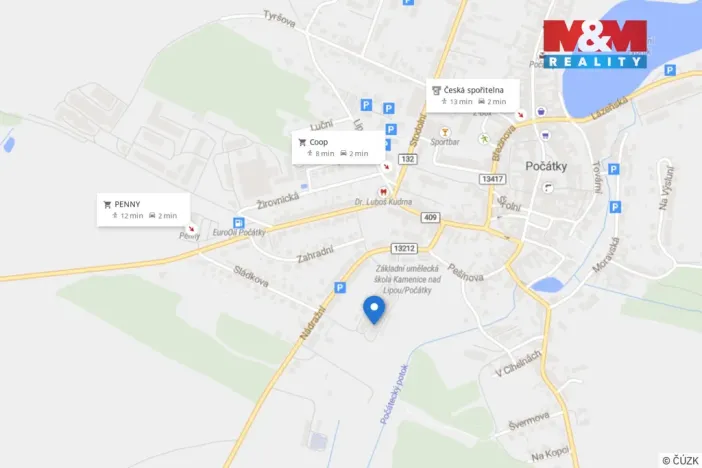 Prodej garáže, Počátky, Nádražní, 15 m2