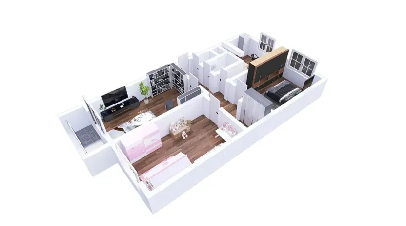 Prodej bytu 3+1, Ostrava, Jana Ziky, 81 m2