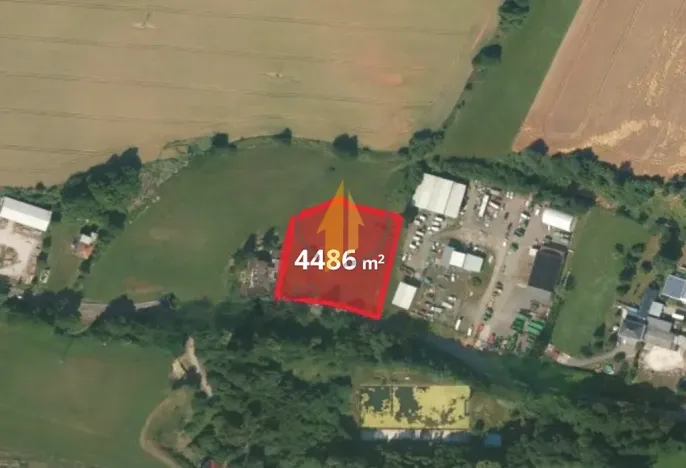 Prodej komerčního pozemku, Stará Paka, 4486 m2