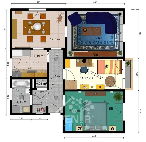 Prodej bytu 4+1, Liberec, Puškinova, 75 m2