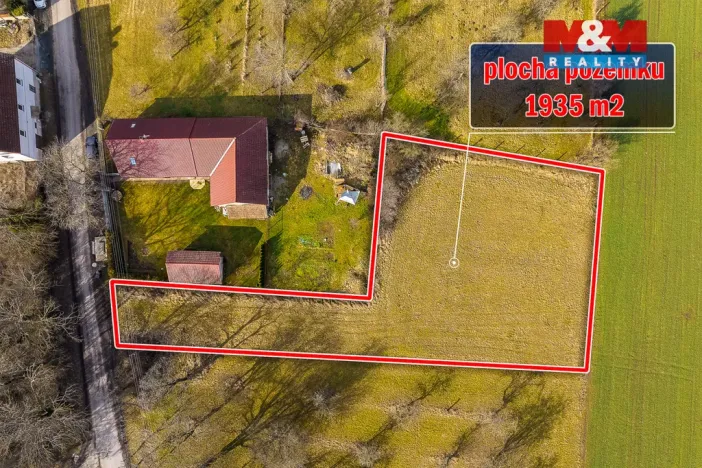 Prodej pozemku pro bydlení, Hostovlice, 1935 m2