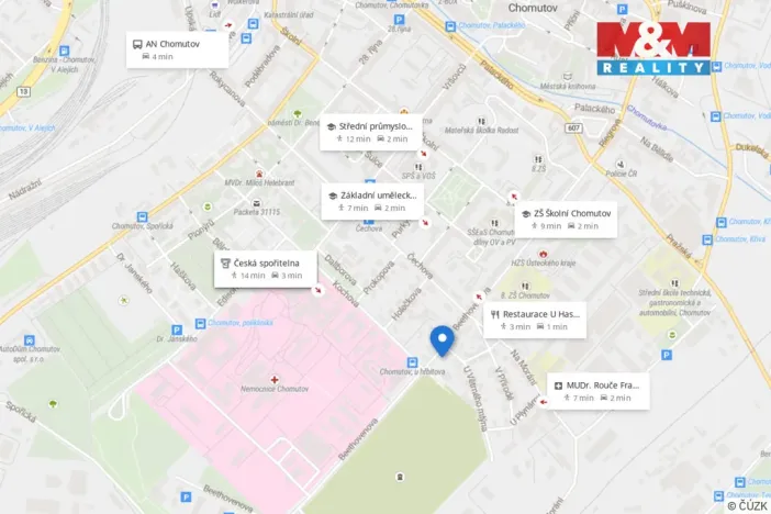 Prodej rodinného domu, Chomutov, Beethovenova, 90 m2