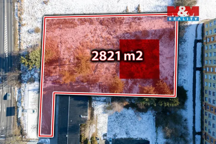 Prodej komerčního pozemku, Sokolov, Karla Havlíčka Borovského, 2821 m2