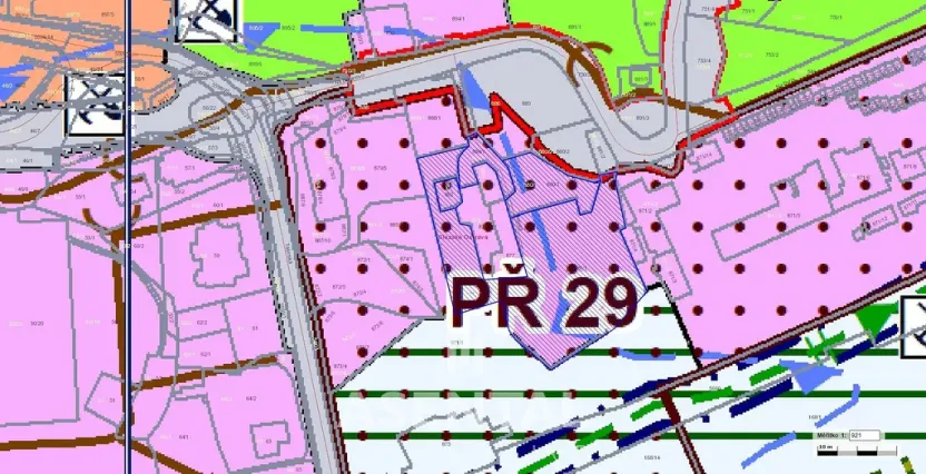 Prodej komerčního pozemku, Ostrava - Slezská Ostrava, Na Baranovci, 7294 m2