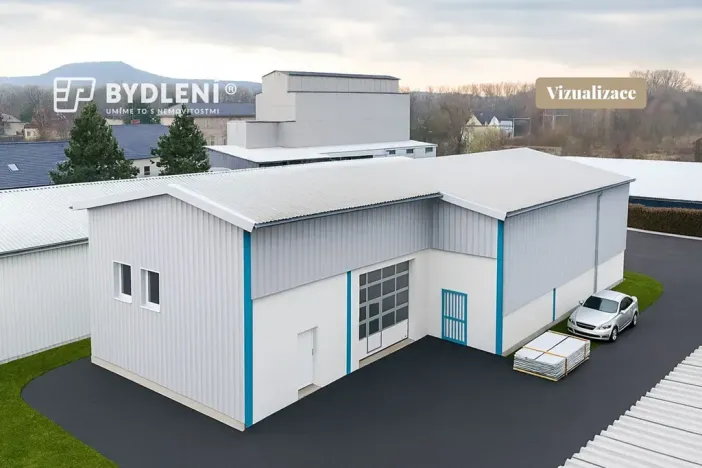 Prodej skladu, Krupka, Dlouhá, 1110 m2