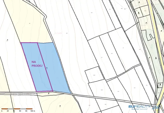 Prodej louky, Police nad Metují, 8999 m2