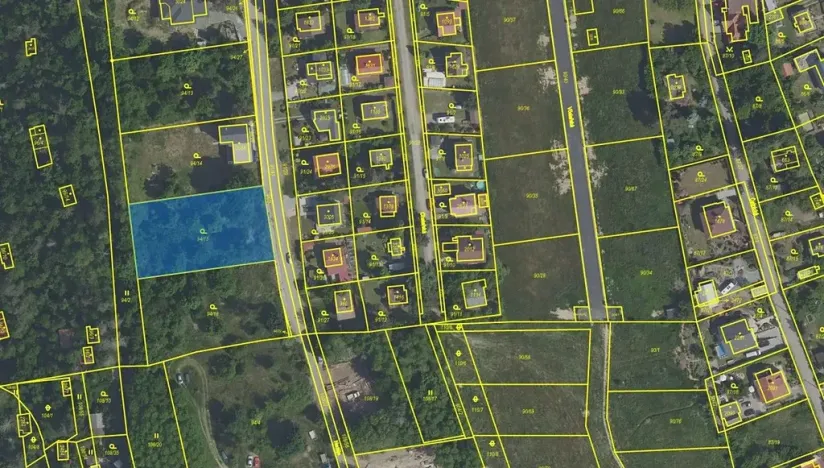 Prodej pozemku pro bydlení, Hradištko, Naděje, 1653 m2