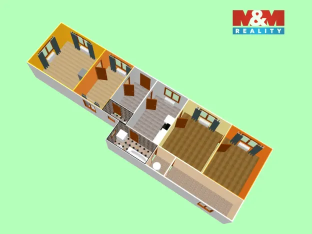 Prodej rodinného domu, Rataje nad Sázavou - Mirošovice, 95 m2