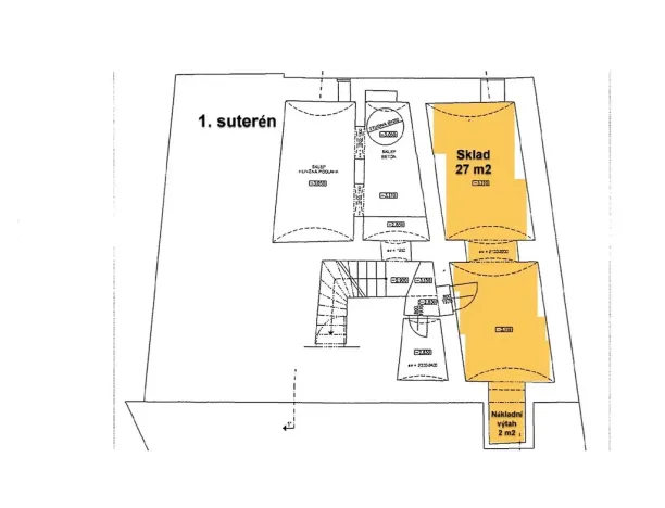 Pronájem výrobních prostor, Praha - Nusle, Mojmírova, 165 m2