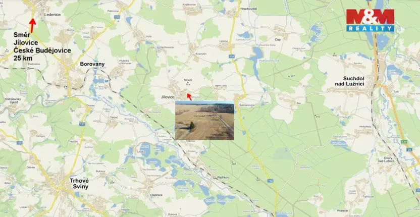 Prodej pozemku pro bydlení, Jílovice, 5328 m2