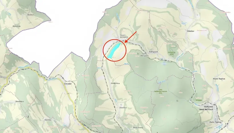 Prodej louky, Adršpach, 763928 m2