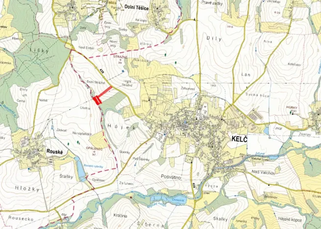 Prodej pole, Kelč, 16229 m2