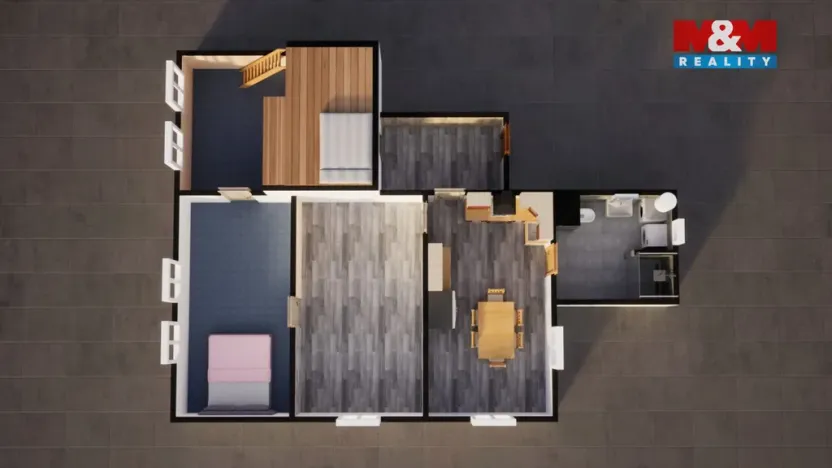 Prodej bytu 3+1, Desná - Desná II, Krkonošská, 101 m2