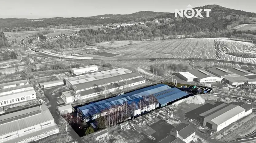 Prodej skladu, Kaplice, Pohorská, 3540 m2