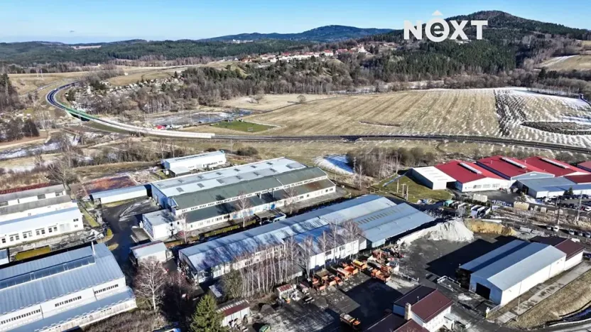 Prodej skladu, Kaplice, Pohorská, 3540 m2