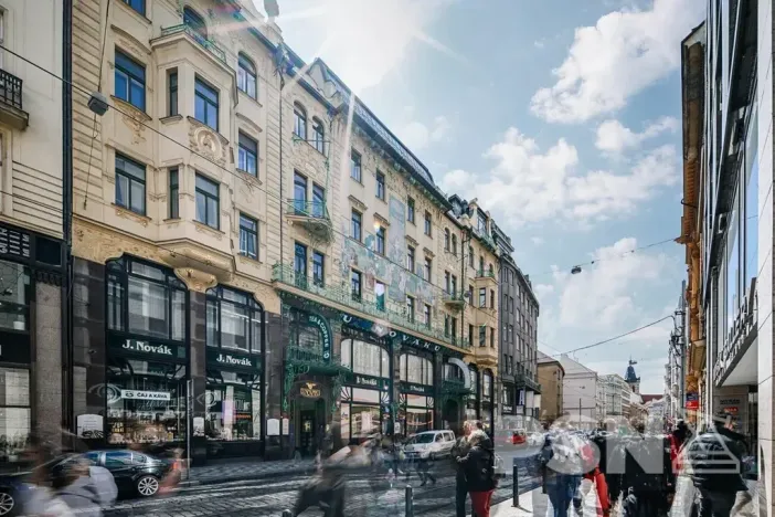 Pronájem atypického bytu, Praha - Nové Město, Vodičkova, 884 m2