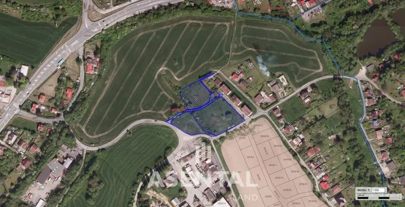 Prodej pozemku, Petřvald, Podlesní, 8672 m2