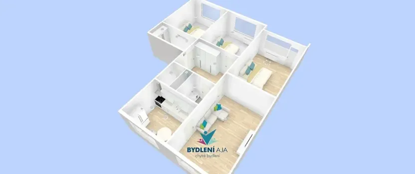 Prodej bytu 4+1, Teplice, J. Á. Komenského, 109 m2