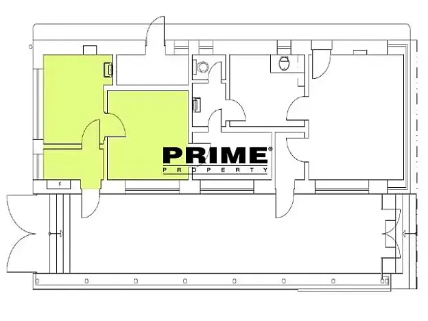 Pronájem kanceláře, Praha - Horní Počernice, Ve žlíbku, 25 m2