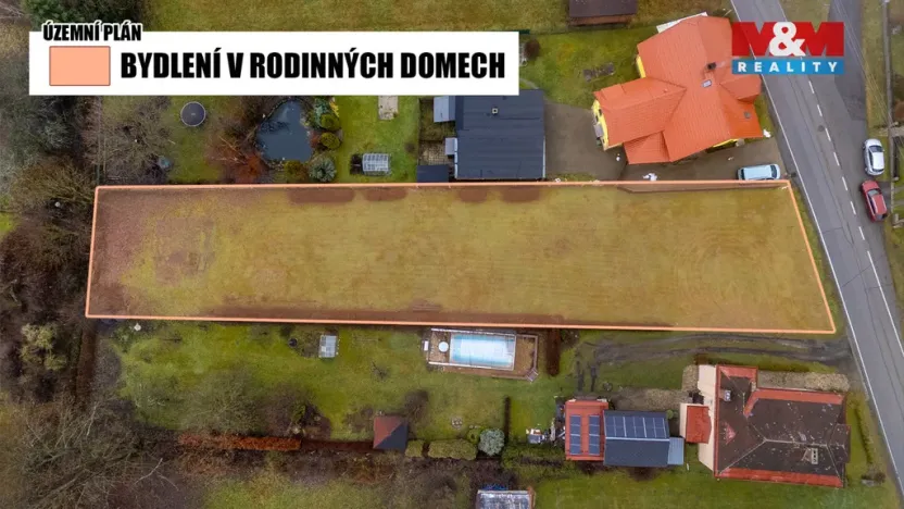 Prodej pozemku pro bydlení, Zásada, 1334 m2