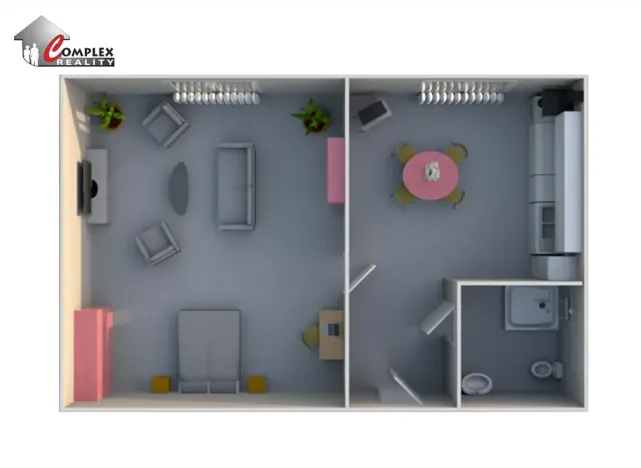 Pronájem bytu 2+kk, Jablonec nad Nisou, 28. října, 53 m2